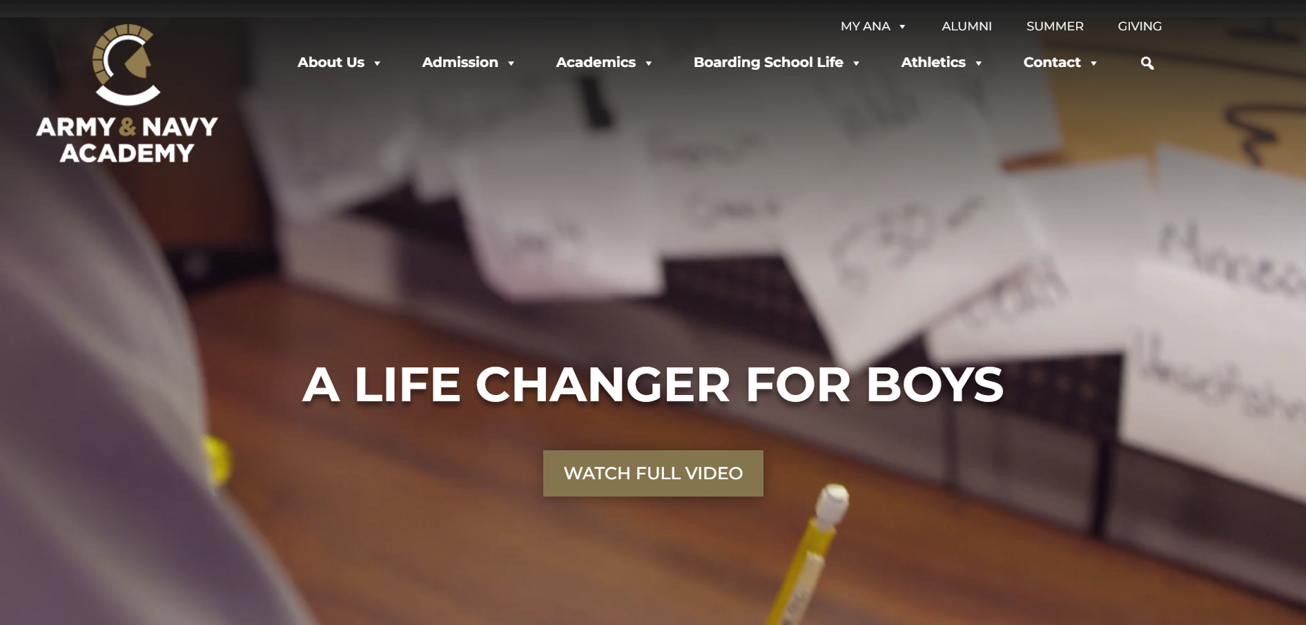 Digital Marketing for Military School