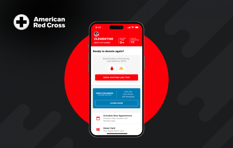 American Red Cross - The world's first blood tracking app