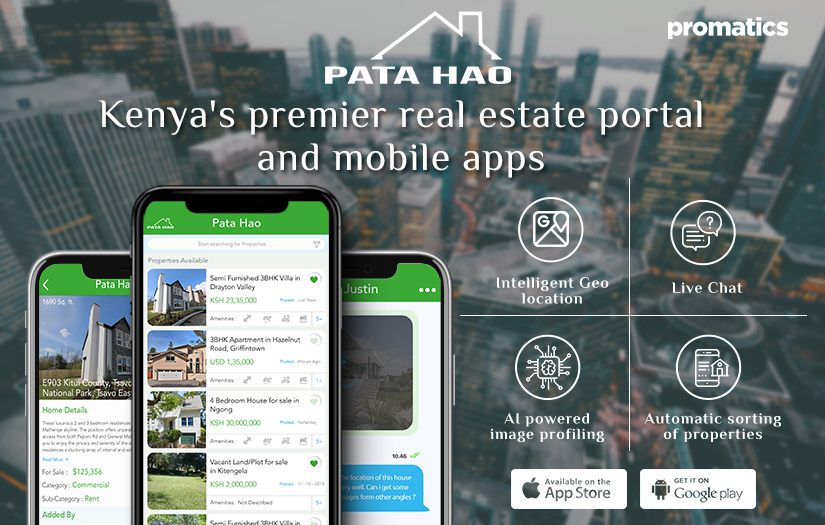 Kenya's premier real estate portal and mobile apps