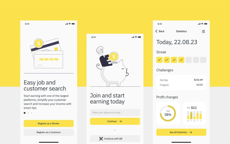 Gig-workers app for 500 cities