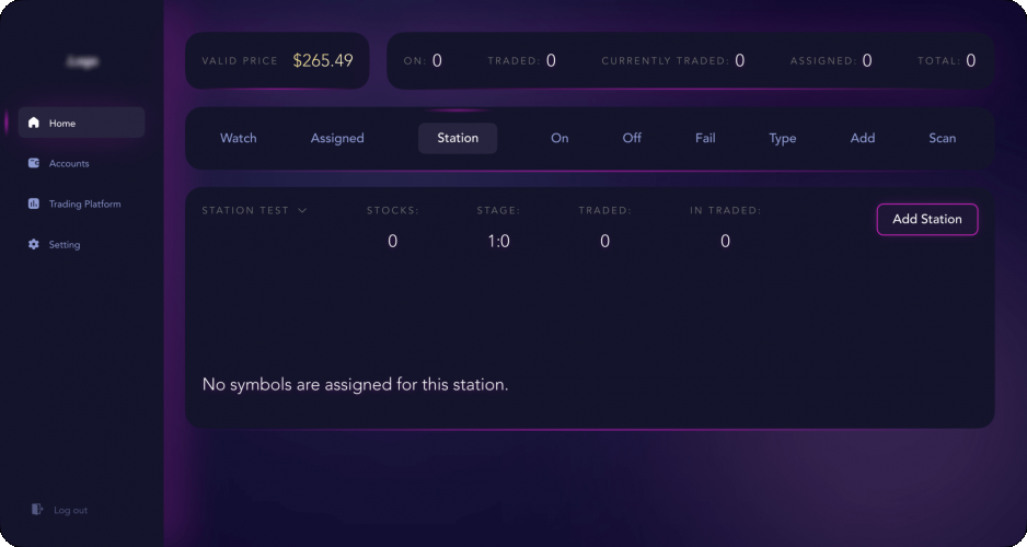 Stock Trading Signals Platform