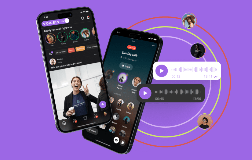 Voicely – Talk to anyone, anytime, anywhere