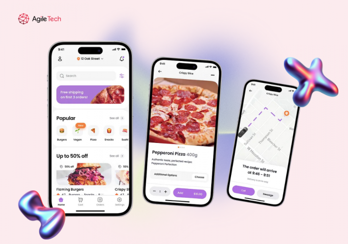 Food Delivery App Solution Increased Order Efficiency by 50%