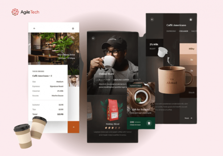 Increase Sales by 50% with a Smart Coffee Shop Ordering App – Brewed for Convenience
