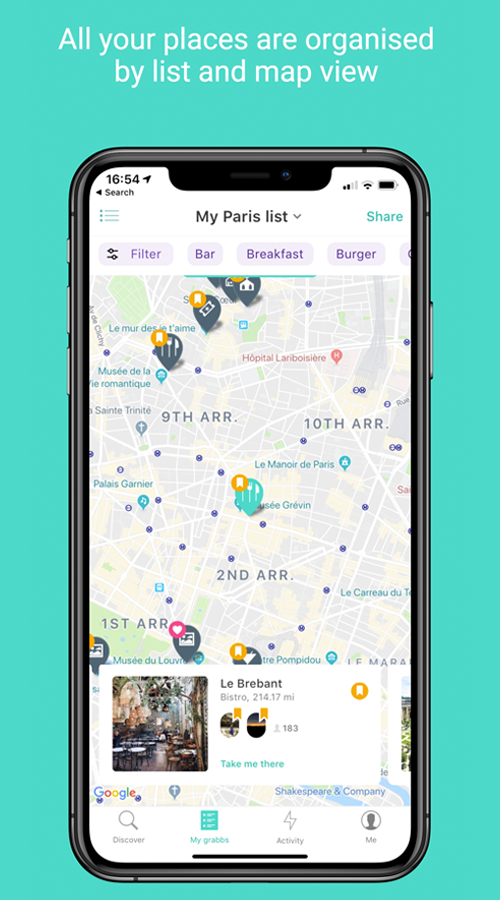 Grabbd - Social Foodie and Travel App