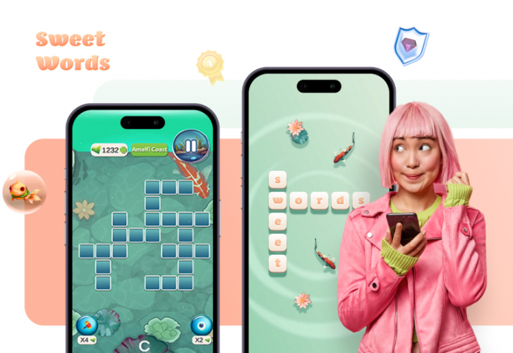 Sweet Words: Relaxing & Stunning Game