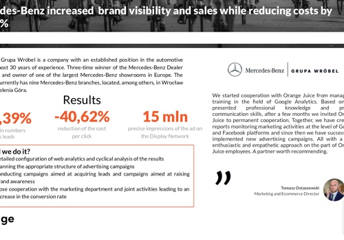 Mercedes-Benz Case Study