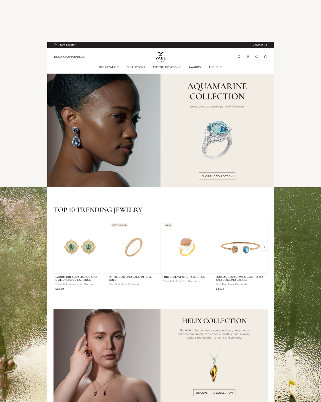 Luxury eCommerce Website for Yael Designs