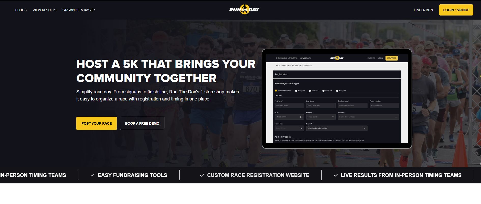 Run The Day – AI-Powered Assistant for Race Directors
