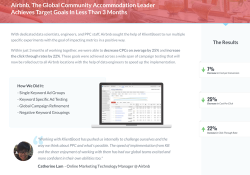 KlientBoost Review - Airbnb Success Story