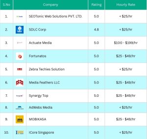 Top 10 SMM Companies for April 2024